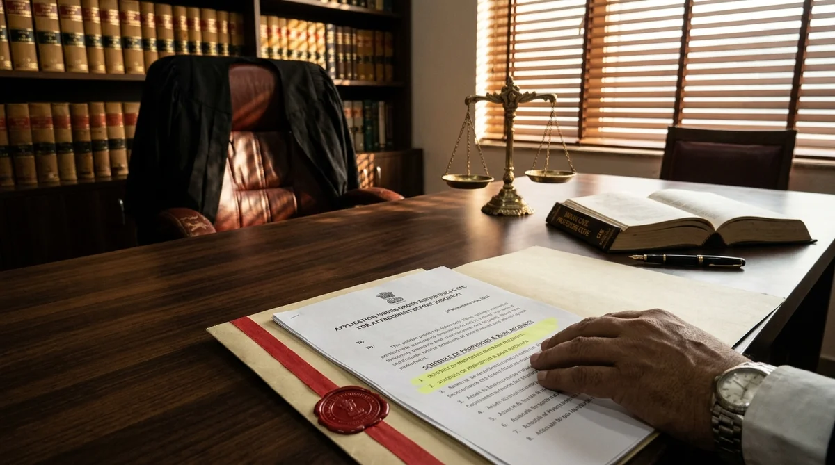 Order XXXVIII Rule 5 CPC Attachment Before Judgment: Freezing Debtor Assets During Trial: Procedural Guide & Court Strategy - Urban Rights Legal