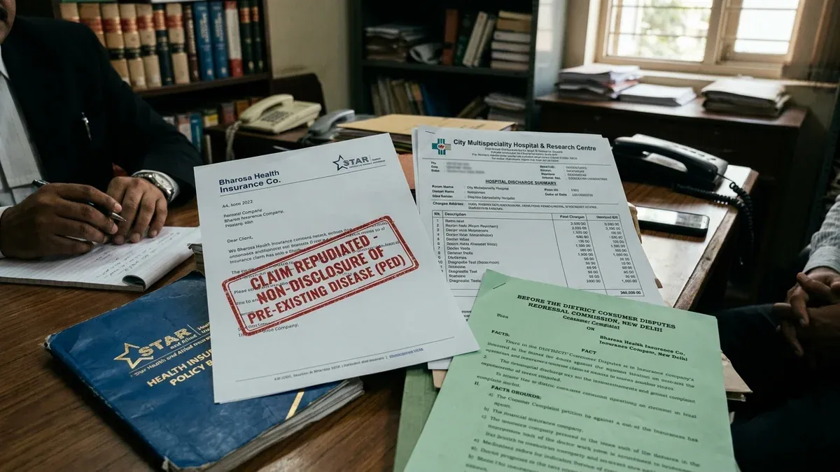 Fighting Health Insurance Claim Rejections for 'Pre-Existing Disease': IRDAI Rules & How to Force Payment - Urban Rights Legal