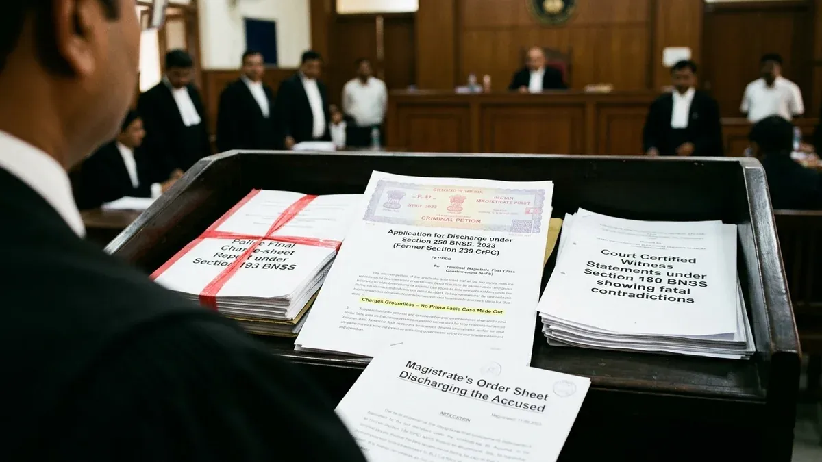 How to File Discharge Petition under Section 250 BNSS - Urban Rights Legal