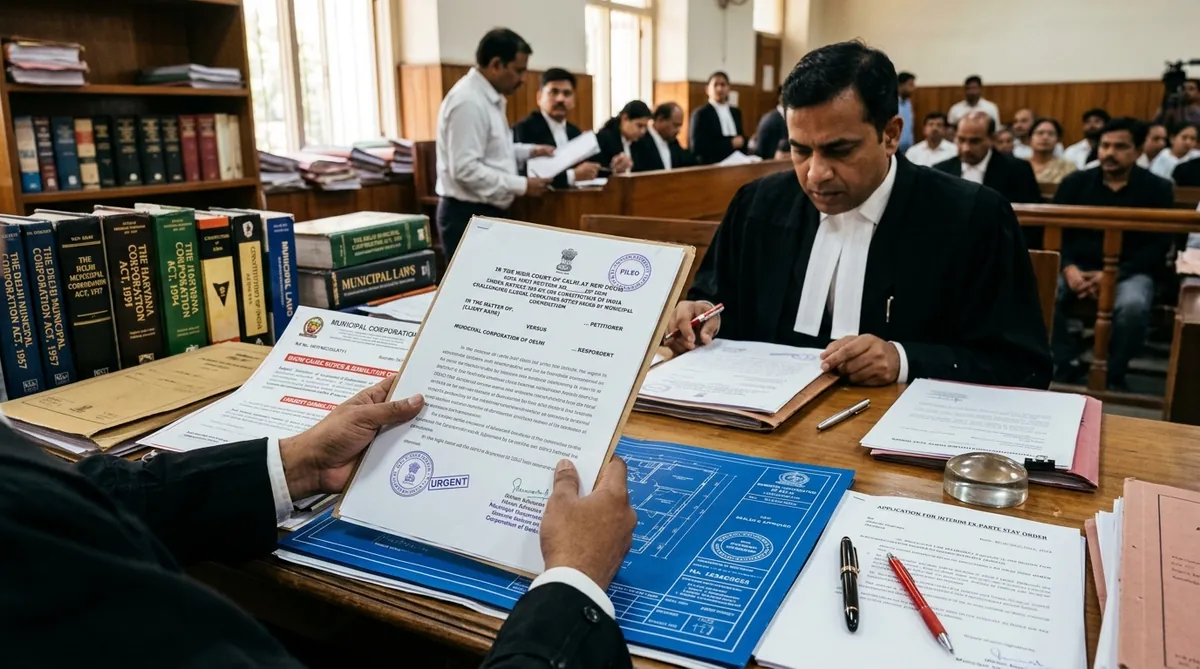 Challenging Municipal Demolition Notices in Haryana - Urban Rights Legal