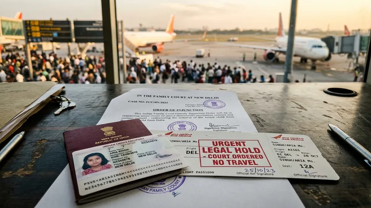 Restraining Child Removal Overseas: Airport LOC, Injunctions & Parental Abduction Safeguards in Family Courts - Urban Rights Legal