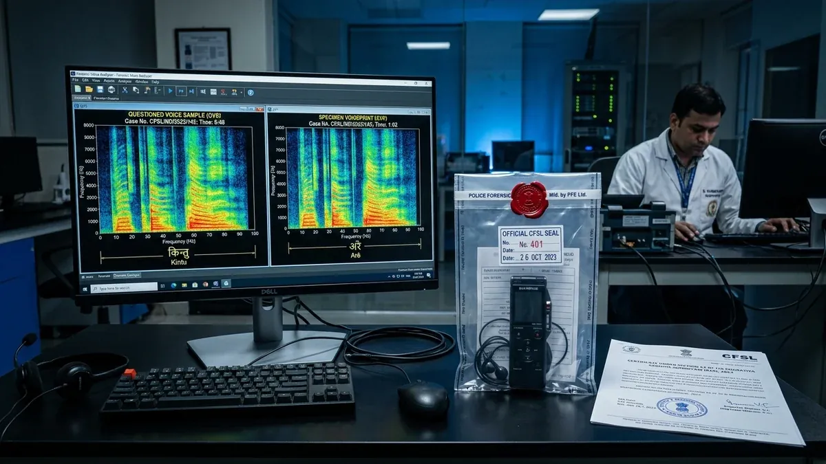 Voice Recording & Phone Call Audio Admissibility: Forensic Voice Spectrography in Indian Courts under BSA 2023 - Urban Rights Legal